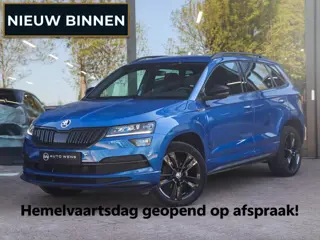 Skoda Karoq 1.5 TSI ACT Sportline 150PK DSG Adapt. Cruise Race Blue 22.000km!