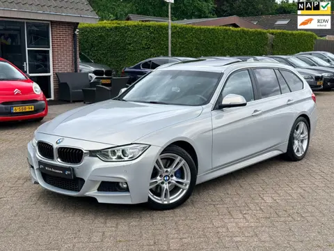 BMW 3-serie Touring 316i Executive M Sport|Nieuwe Ketting + Klepseals|Navigatie|Trekhaak|Cruise|Clim