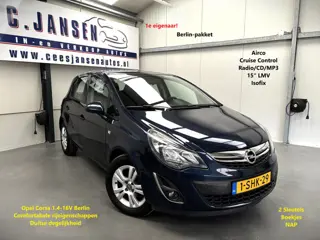 Opel Corsa 1.4-16V Berlin 1e Eigenaar!! weinig km's