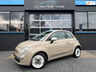 Fiat 500 1.2 Vintage '57 Airco leder Two Tone Blue and My In perfecte Staat