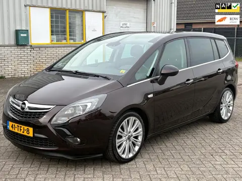 Opel Zafira Tourer 1.4 TURBO 140 PK 6 BAK Bj 2012 Cosmo Sport 2e Eig Ecc Navi Panoramadak Xenon Led 