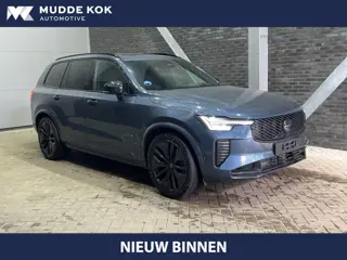 Volvo XC90 T8 Plug-in hybrid Ultra Black Edition | Luchtvering | Trekhaak | Head-Up | 360° Camera | 