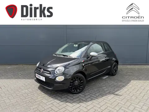 Fiat 500 0.9 TwinAir Turbo Black Edition )Navigatie - Apple Carplay - Airco - 15" Black incl 4S - DA