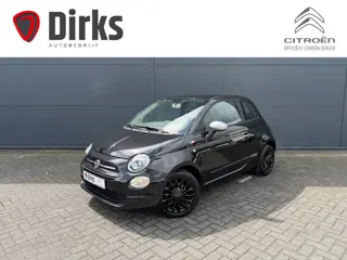 Fiat 500 0.9 TwinAir Turbo Black Edition )Navigatie - Apple Carplay - Airco - 15" Black incl 4S - DA