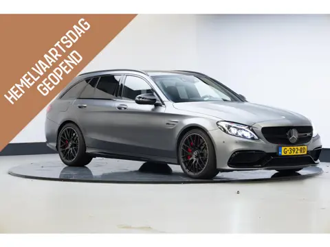 Mercedes-Benz C-klasse Estate AMG 63 S | Perf. Uitlaat | Perf. Stoelen | Burmester | Head Up | Rijas