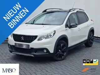 Peugeot 2008 1.2 110PK GT Line AUTOMAAT | PANO | Riem V.V. | Dealer onh. | LEDER | CAMERA | JBL Audi