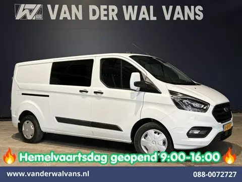 Ford Transit Custom 2.0 TDCI 130pk Automaat L2H1 Dubbele Cabine Euro6 Airco | 6-Zits | Camera | Navi