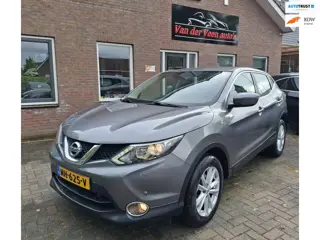 Nissan Qashqai 1.2 Acenta NL auto, 2de eigenaar, 100% onderhouden. O.a. camera, cruise, navi, blueto
