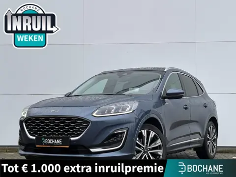 Ford Kuga 2.5 PHEV Vignale | Panoramadak | Lederen bekleding | Adaptieve cruise control | Camera ach