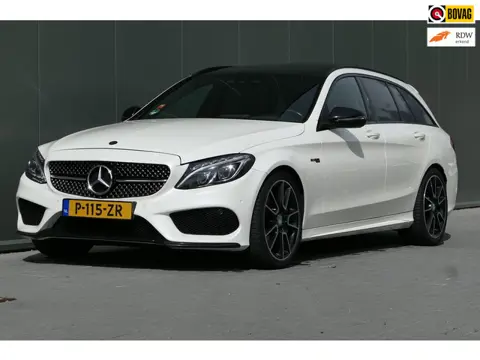 Mercedes-Benz C-klasse Estate 450 AMG C43 4MATIC Pano HUD Trekhaak stoel verwarming