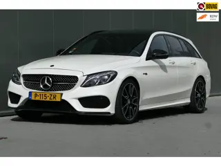 Mercedes-Benz C-klasse Estate 450 AMG C43 4MATIC Pano HUD Trekhaak stoel verwarming