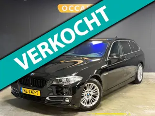 BMW 5-serie Touring 520i Luxury Edition|MEMORY|LED|CRUISE|STOELV|SFEER|LEDER|17INCH|
