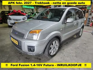 Ford Fusion 1.4-16V Futura - Trekhaak - apk 2027 - inruilkoopje !!