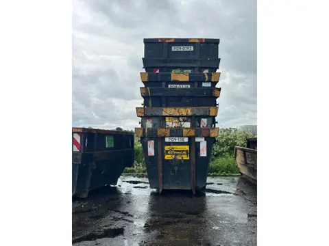 Fornhese Portaalarm afzetcontainers gebruikte 6/9/10 m3 open verwacht