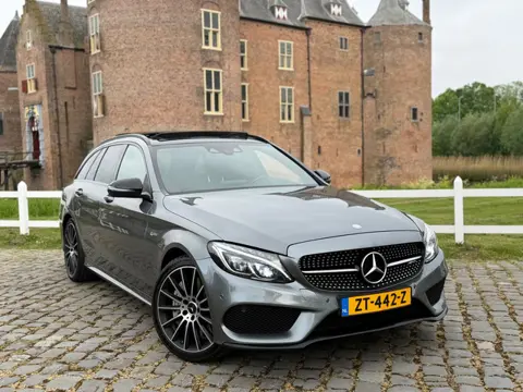 Mercedes-Benz C-klasse Estate AMG C43 4MATIC (bj 2017) PANO|CARBON|BURMESTER|MEMORY