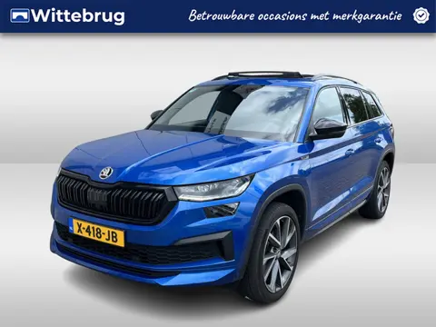 Škoda Kodiaq 1.5 TSI Sportline / AUTOMAAT/ PANO/ TREKHAAK/ MEMORY SEAT/ STOELVERWARM./ PARK.SENSOREN
