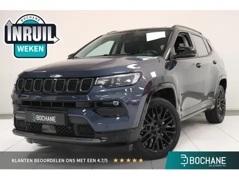 Jeep Compass 4xe 240 Plug-in Hybrid Electric Trailhawk | Camera | Leder | 19"Lichtmetaal | Elektr. A