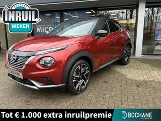 Nissan Juke 1.6 Hybrid N-Design Nieuw uit voorraad leverbaar| Navigatiesysteem | Elektrisch bedienba