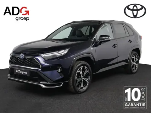Toyota RAV4 2.5 Plug-in Hybrid AWD Bi-Tone Plus | 1500 kg trekvermogen  | Schuifkanteldak  | JBL Aud