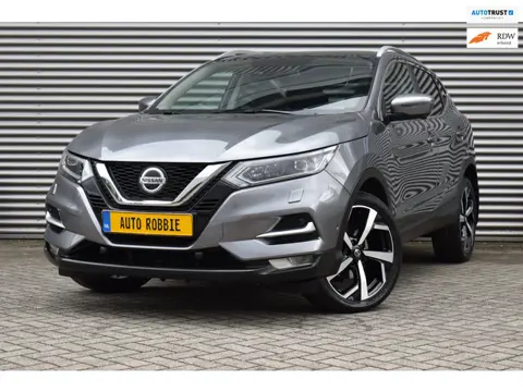 Nissan Qashqai 1.3 DIG-T 160-PK Tekna, Airco, Ecc, Cruise, 1/2 Leder, Panorama.