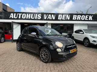 Fiat 500 0.9 TwinAir Lounge|Panoramadak|Airco|Schuifkanteldak|Bleutooth|Navi|Lmv|Elek pakket |Nw Apk