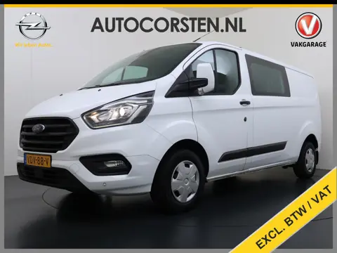 Ford Transit Custom 300 2.0TDCI 130PK Dubbele Cabine L2H1 Trekhaak Navi Camera Airco Cruise Control 
