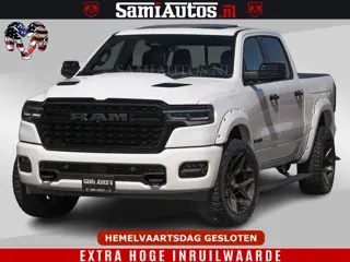 Dodge Ram LIMITED H.O 540PK 706Nm | Massage + Full Option | De Meest Luxe en Volle Pick-Up in zijn K