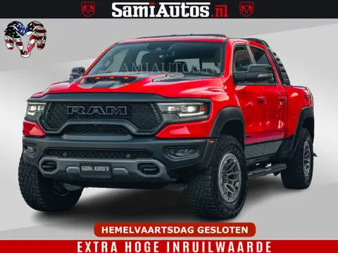 Dodge Ram TRX HELLCAT | 6.2 V8 702PK | FLAME RED | BOM VOL | CARBON | RAMBAR | HUD | LPG | BEAD-LOCK