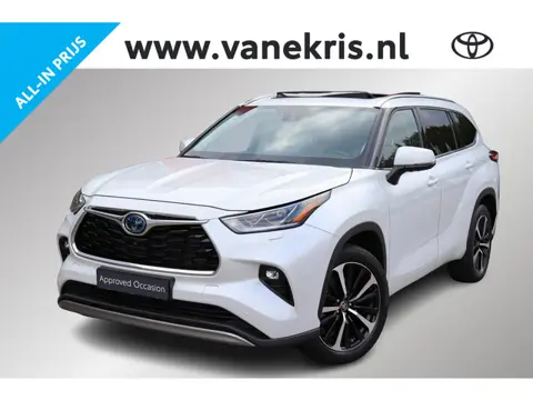 Toyota Highlander 2.5 AWD Hybrid Premium, Panoramadak  , 360 graden camera , stoelverkoeling en -ver