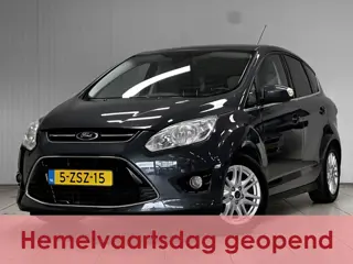 Ford C-MAX 1.0 Titanium /D-Riem Verv. 121.000KM! /Trekhaak! /Voorruitverw. /Keyless Go! /Climat /Cru