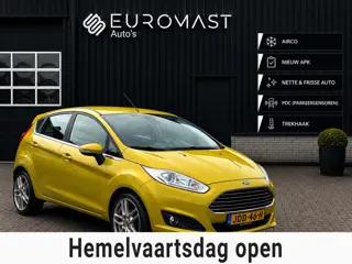 Ford FIESTA 1.0 EcoBoost Titanium Airco | 5Deurs | Nieuw Apk | LMV | Nette auto | Lage KM