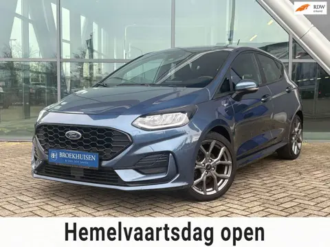 Ford Fiesta 1.0 EcoBoost Hybrid ST-Line X 125pk Automaat / Stoel-Stuurverwarming / Navigatie