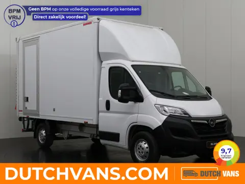 Opel Movano 140PK Bakwagen+Laadklep | Zijdeur | Dakspoiler | Airco | Camera | Cruise | 3-Zits