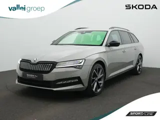 Skoda Superb Combi 1.4 TSI iV Sportline Business | Trekhaak | Geheugenstoelen | Navigatie Columbus |