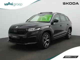 Skoda Kodiaq 7-zits 1.5 TSI 150 pk DSG Sportline Business | Panoramadak | Trekhaak | Geheugenstoel |