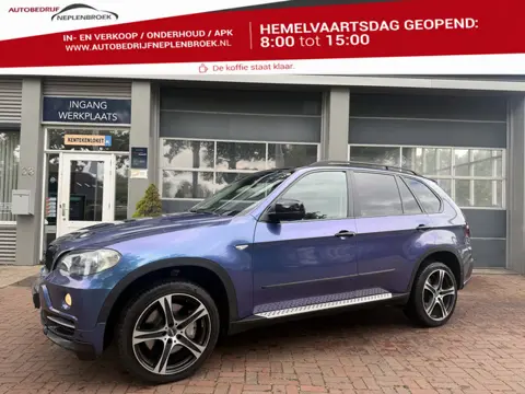 BMW X5 xDrive48i High V8 Executive Leer,Schuifdeur,20Inch,Navi,Cruise Trekhaak Bj 2007 355pk Special