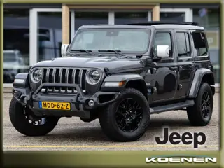 JEEP WRANGLER 4xe 380pk Auto. 4x4 Overland MY SKY / LEER / ADAPT. CRUISE / CLIMA