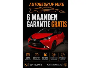Toyota Aygo 1.0 VVT-i x-cite