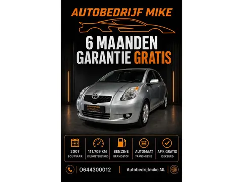Toyota Yaris 1.3 VVTi Luna MMT