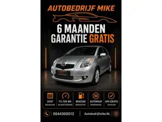Toyota Yaris 1.3 VVTi Luna MMT