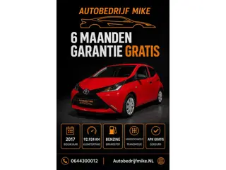 Toyota Aygo 1.0 VVT-i x-now