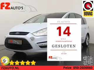 Ford S-Max 2.0 Titanium 7p. - Navigatie - Cruise Control - Climate Controle - Trekhaak