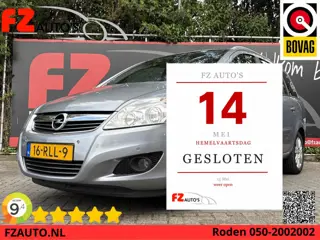 Opel Zafira 1.8 Cosmo 7P - Navigatie - Climate Controle - Trekhaak - Lederen Bekleding