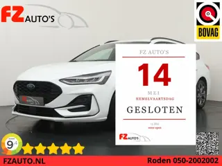 Ford Focus Wagon 1.0 EcoBoost Hybrid ST Line X - Automaat - Navigatie - Trekhaak - Climate Controle