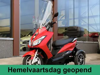 Maximus Bromscooter MX3 | 25 KM\H | Extra Accu | GPS | Alarm Systeem | USB | TopKoffer | Windscherm 