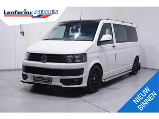 Volkswagen Transporter 2.0 TDI 140 pk L2 Dubbel Cabine Airco, 20" Vossen LMV, Trekhaak 2.500 kg, 6-Z