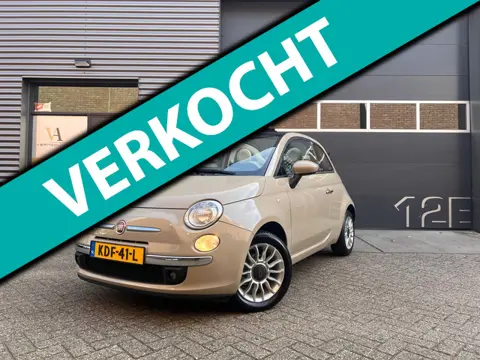 Fiat 500 C 1.2 Lounge Cappuccino Airco Rijklaar!