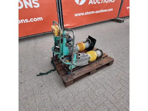 2x Ammann stamper voor onderdelen