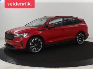 Skoda Enyaq iV 80 | Leder | Stoelverwarming | Trekhaak | Adaptive cruise | Warmtepomp | Matrix LED |