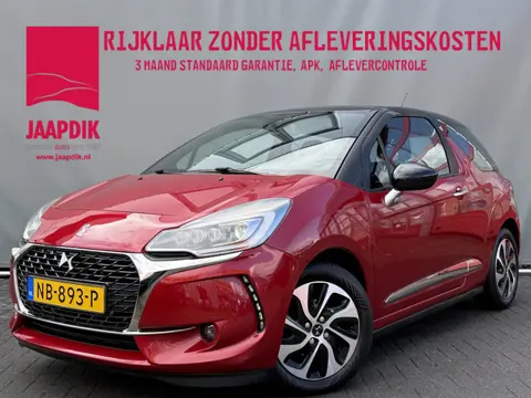 DS DS 3 BWJ 2017 1.2 82PK So Chic AUTOMAAT | FULL LED | CARPLAY + ANDROID | NAVI | CLIMA | CRUISE | 
